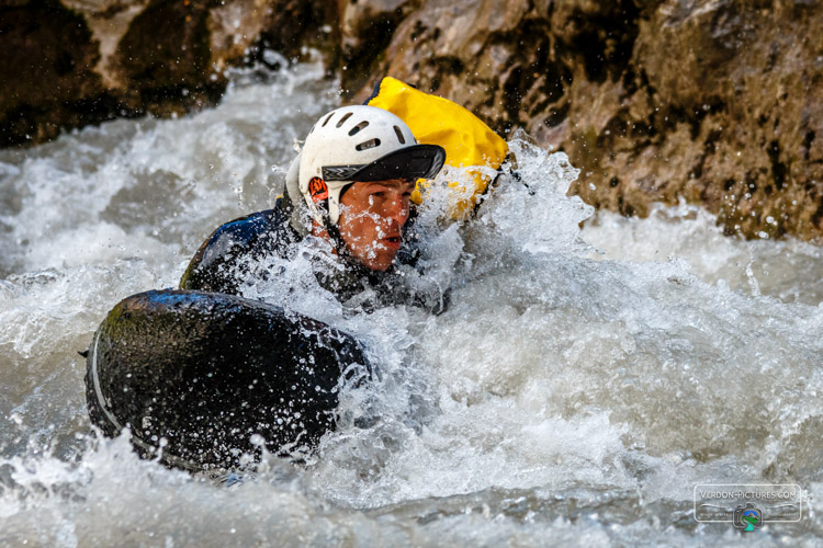 photo hydrospeed nage eau vive verdon